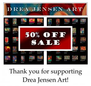 Drea Jensen Art Sale